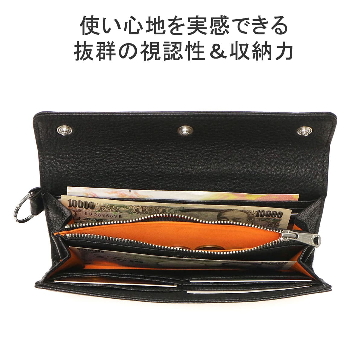 PORTER CALM ポーター カーム 長財布 シュリンクレザー 財布 吉田