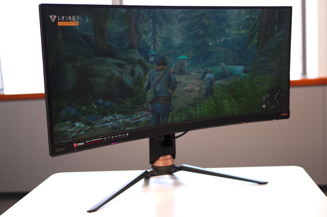 ウルトラワイドな湾曲モニターって実際どうなの？MSI「Optix MPG341CQR