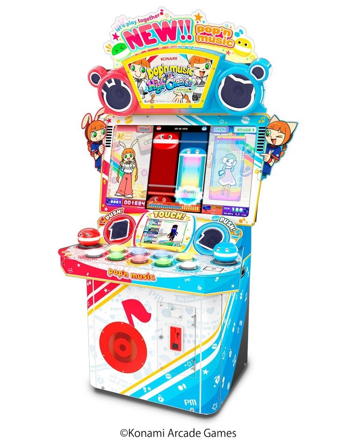 新『ポップン』は『High☆Cheers!!』ついにお披露目となった新