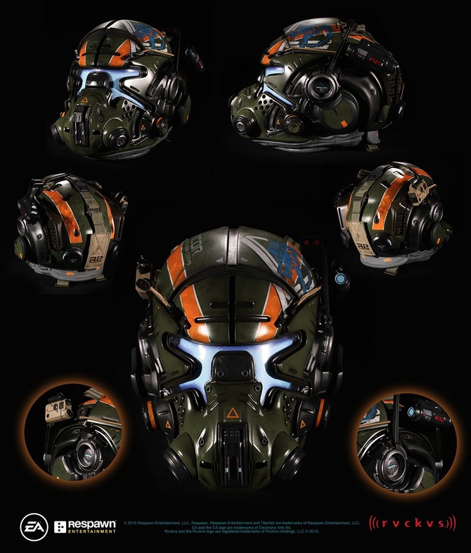 Titanfall 2』1/1ヘルメット付きの豪華限定版が海外で発売―胸像付き版