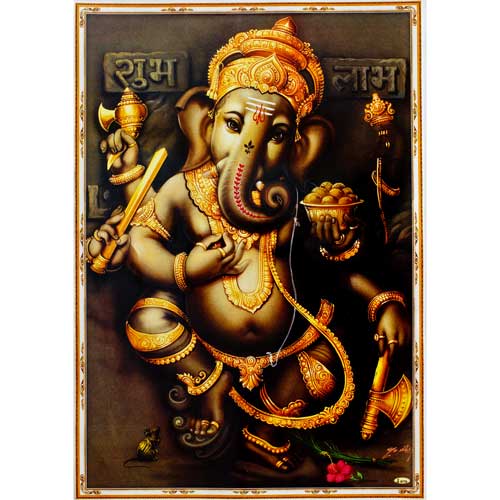 ガネーシャ神ポスター | ガネーシャ神と開運グッズ