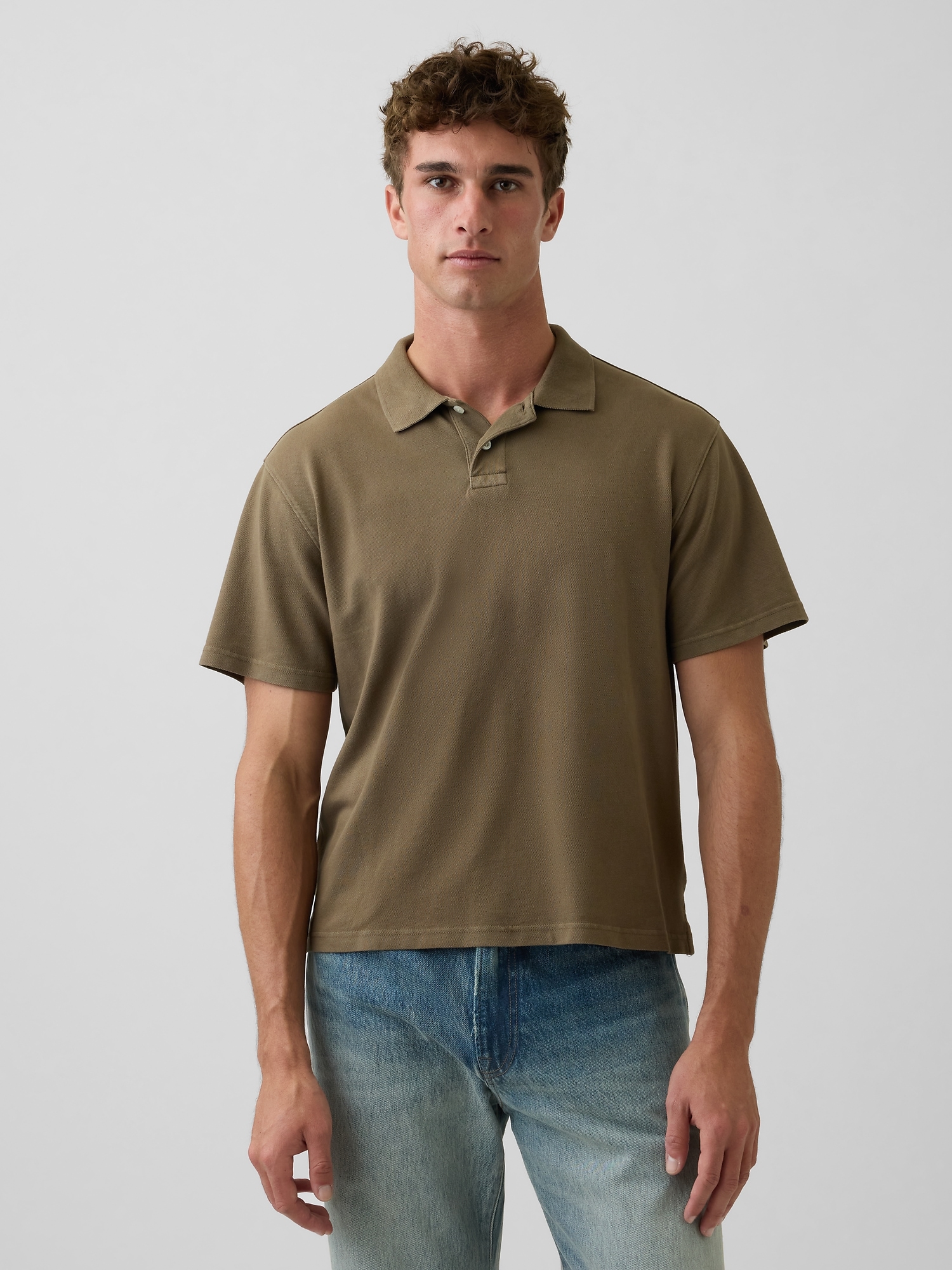 Knit Cotton Polo | Gap