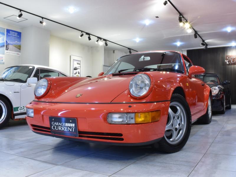 ポルシェ|911(Type964)|カレラ2 ミツワ物 走行2.9万km ガーズレッドの