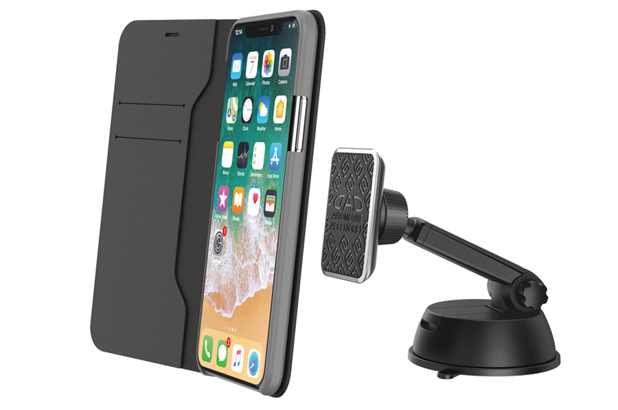 D.A.D 超強力マグネットスマートフォンホルダー 吸盤タイプ【HA576