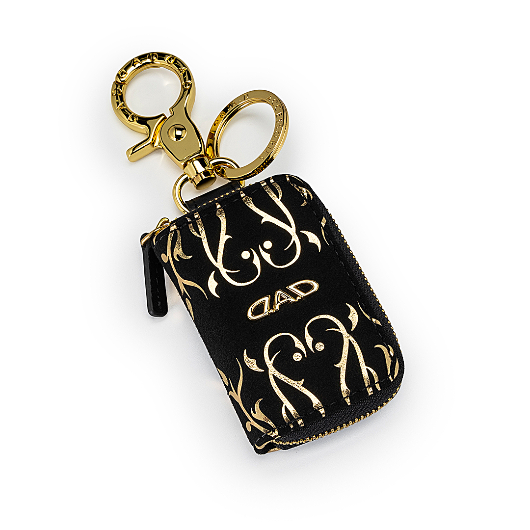 D.A.D スマートキーケース アラベスク ゴールド【HA720-02