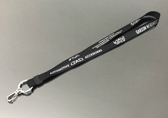 ネックストラップ ブラック×シルバー【ALT02-68】 / ファッション