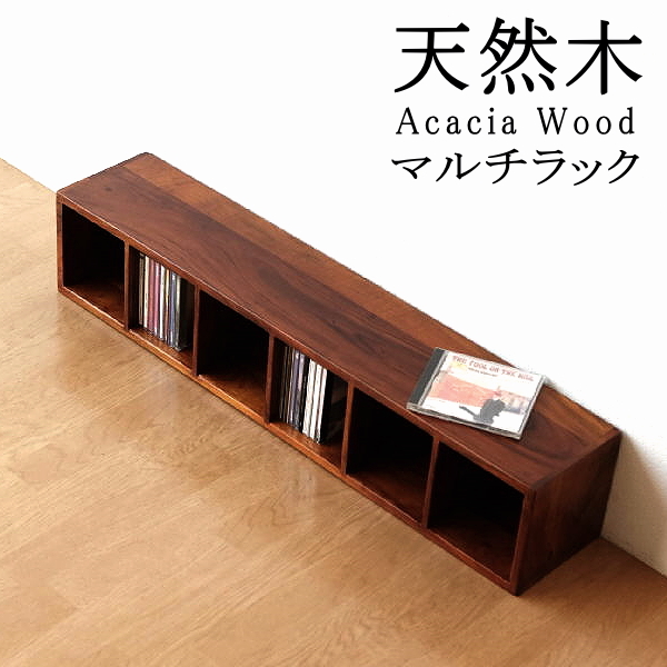 CDラック 木製 おしゃれ スリム 無垢材 天然木 仕切り 卓上収納 机上