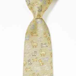 オンドリとタマゴ(ブルー): ネクタイ | 銀座田屋