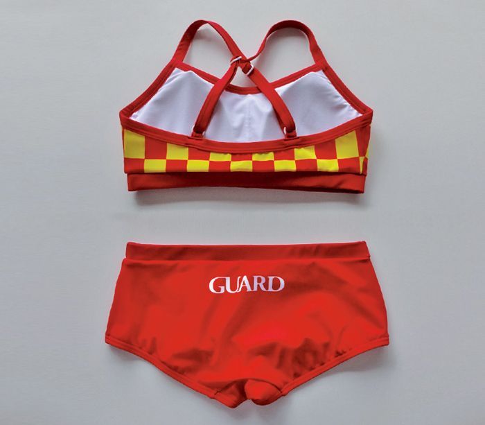 アウトレット】GUARD×TYR水着 チェッカー柄ワークアウトビキニ WGARD
