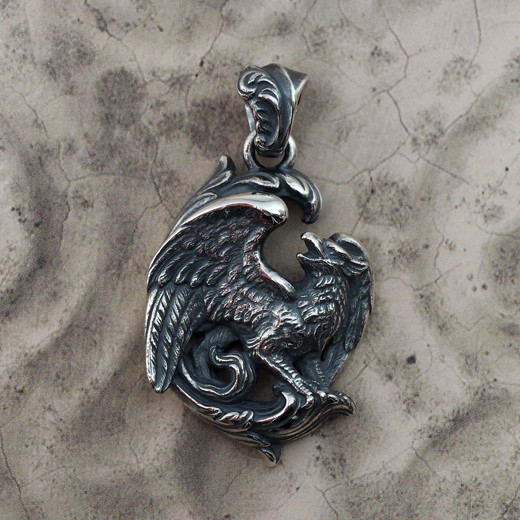 Griffin｜ATHENA - Pendant - Collection｜Guardia - シルバー
