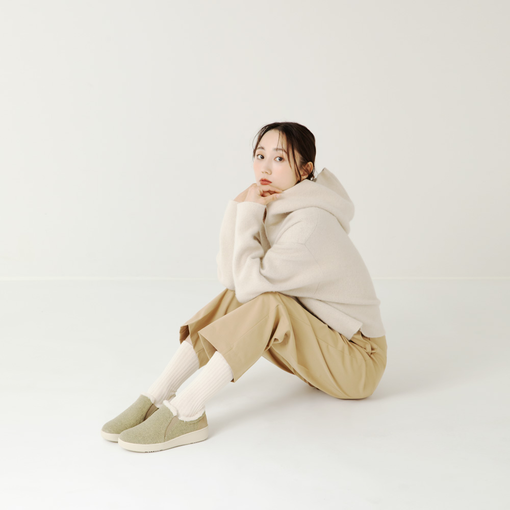 heal me｜ボアスリッポンシューズ │Greenbox(グリーンボックス)