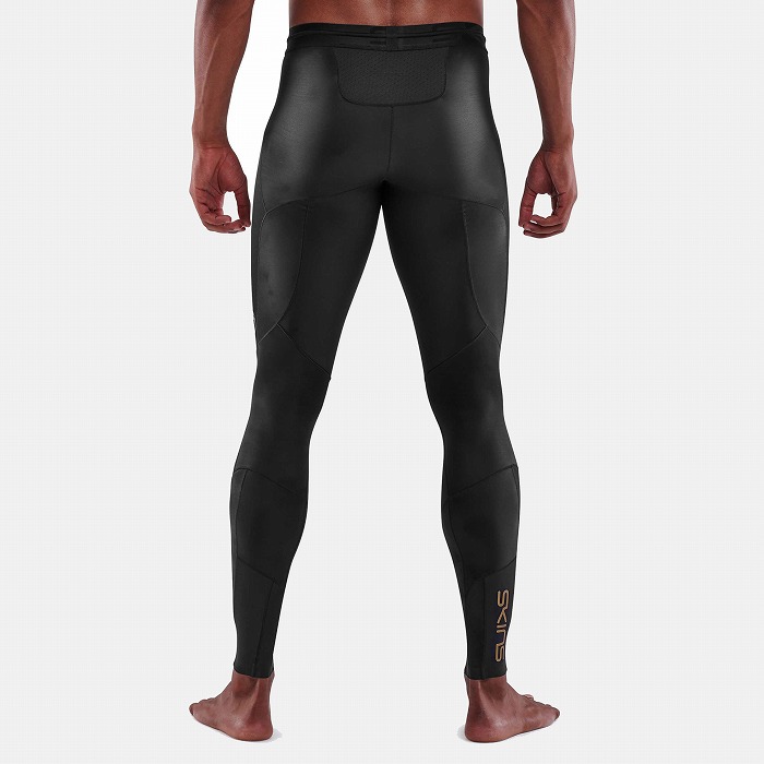 SKINS（スキンズ）SERIES-5 メンズ ロングタイツ ブラック(44 ブラック