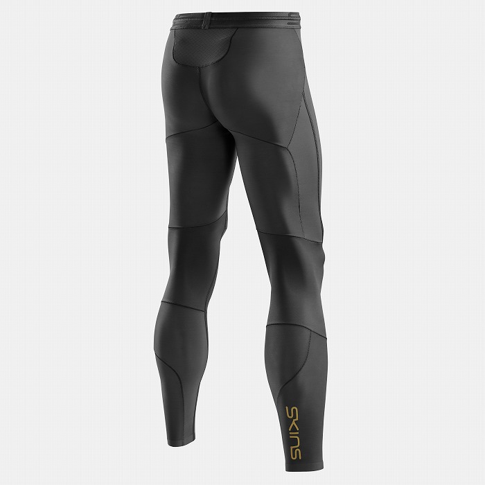 SKINS（スキンズ）SERIES-5 メンズ ロングタイツ ブラック(44 ブラック