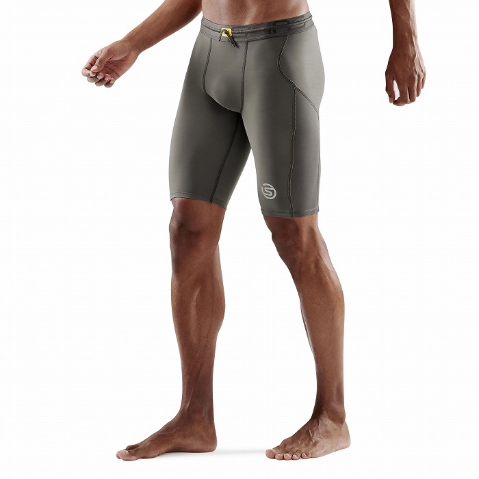 SKINS（スキンズ）SERIES-3 メンズ ハーフタイツ グレー(44 グレー