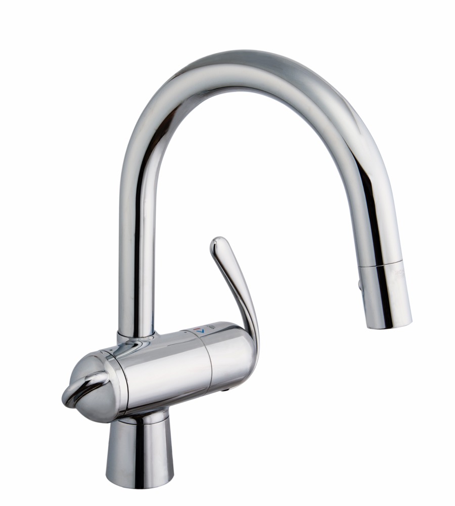 浄水器兼用シングルレバーキッチン混合栓｜製品情報｜GROHE(グローエ