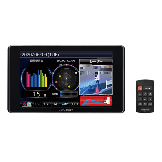 ドライビング・セーフティ・センサー ZERO 808LV | COMTEC 株式会社