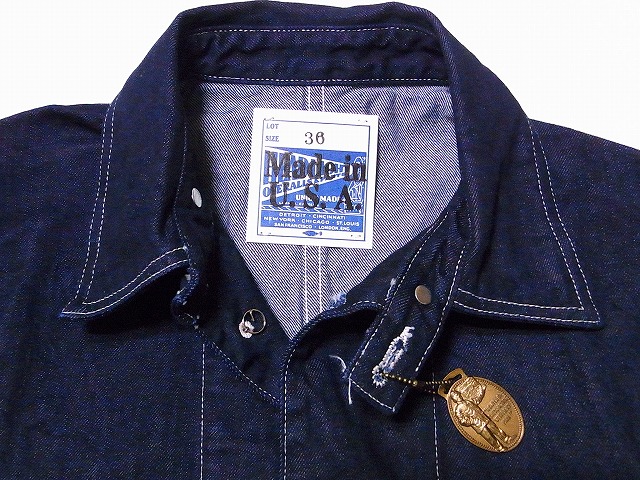 HEADLIGHT[ヘッドライト] カバーオール HD14759 デニム ワークコート