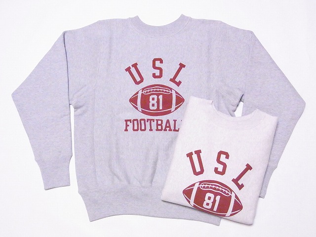 WAREHOUSE[ウエアハウス] スウェット 483 USL リバーススタイル クルー