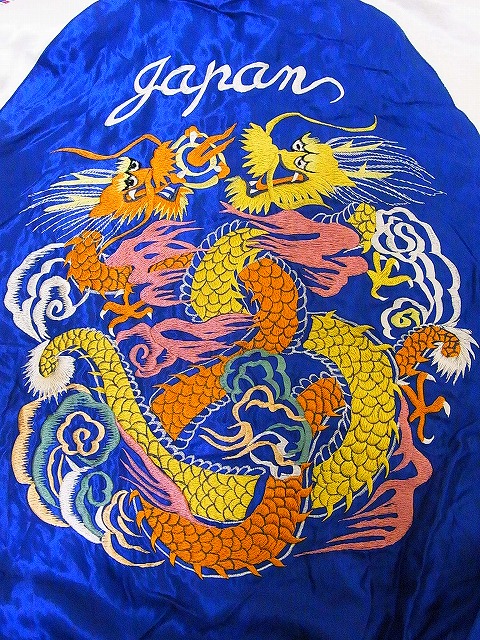 TAILOR TOYO[テーラー東洋] スカジャン DRAGONS×JAPAN MAP TT13467 双