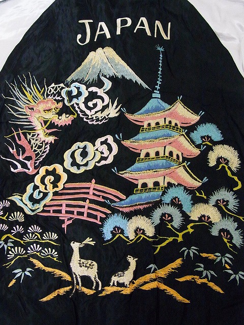 TAILOR TOYO[テーラー東洋] スカジャン TT13608 RED EAGLE×LANDSCAPE