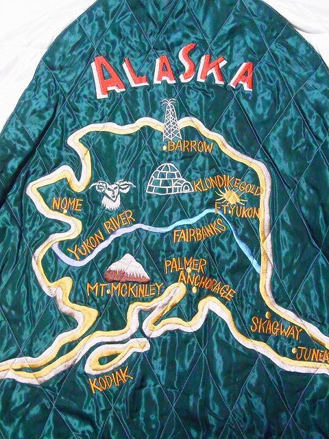 TAILOR TOYO[テーラー東洋] スカジャン TT15175 別珍 POLAR BEAR