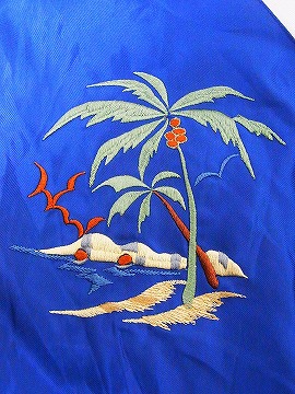TAILOR TOYO[テーラー東洋] スカジャン TT14074 PALM TREE×HAWAII MAP