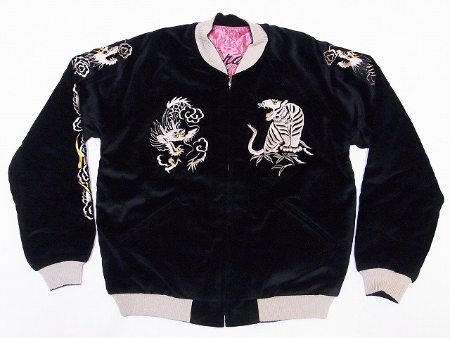 TAILOR TOYO[テーラー東洋] スカジャン TT14467 別珍 WHITE TIGER