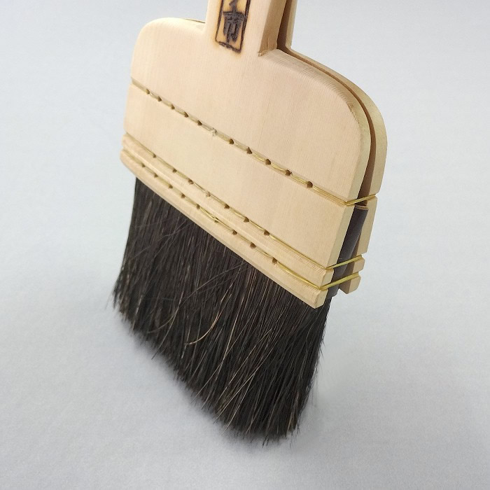 簡易式打刷毛 | 表具 襖 製本 紙箱製作用糊刷毛 | ハケ市 刷毛 通販