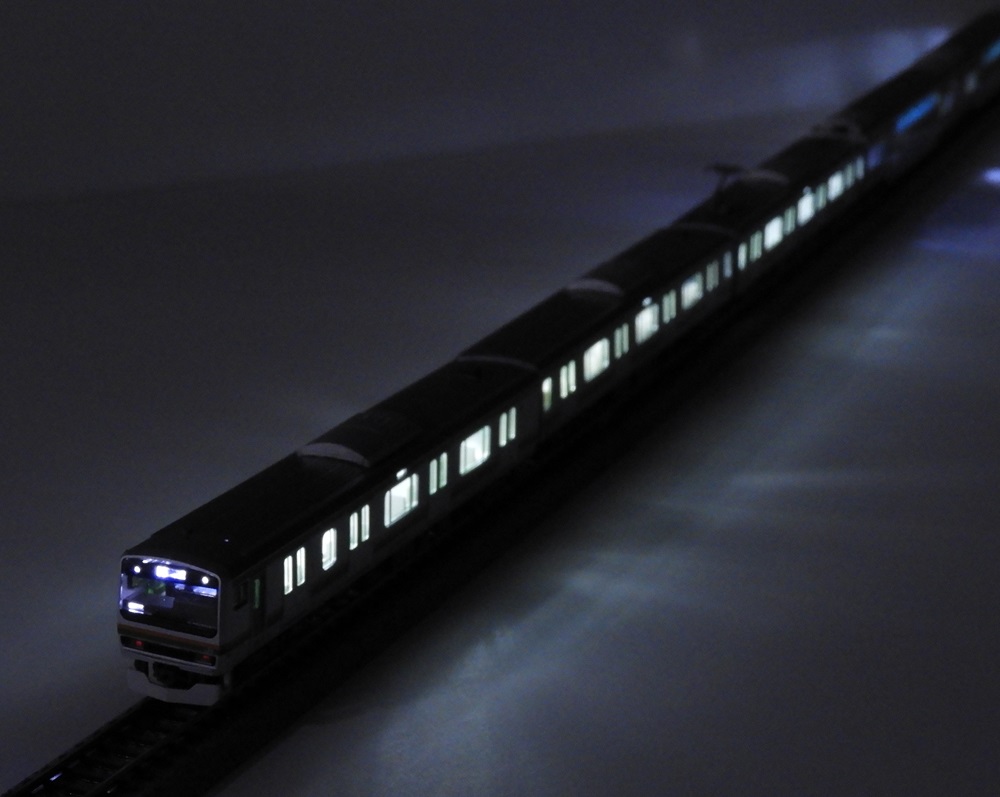 JR E231系8両 kato ライト室内灯点灯確認済 Nゲージ KATO E231系電車