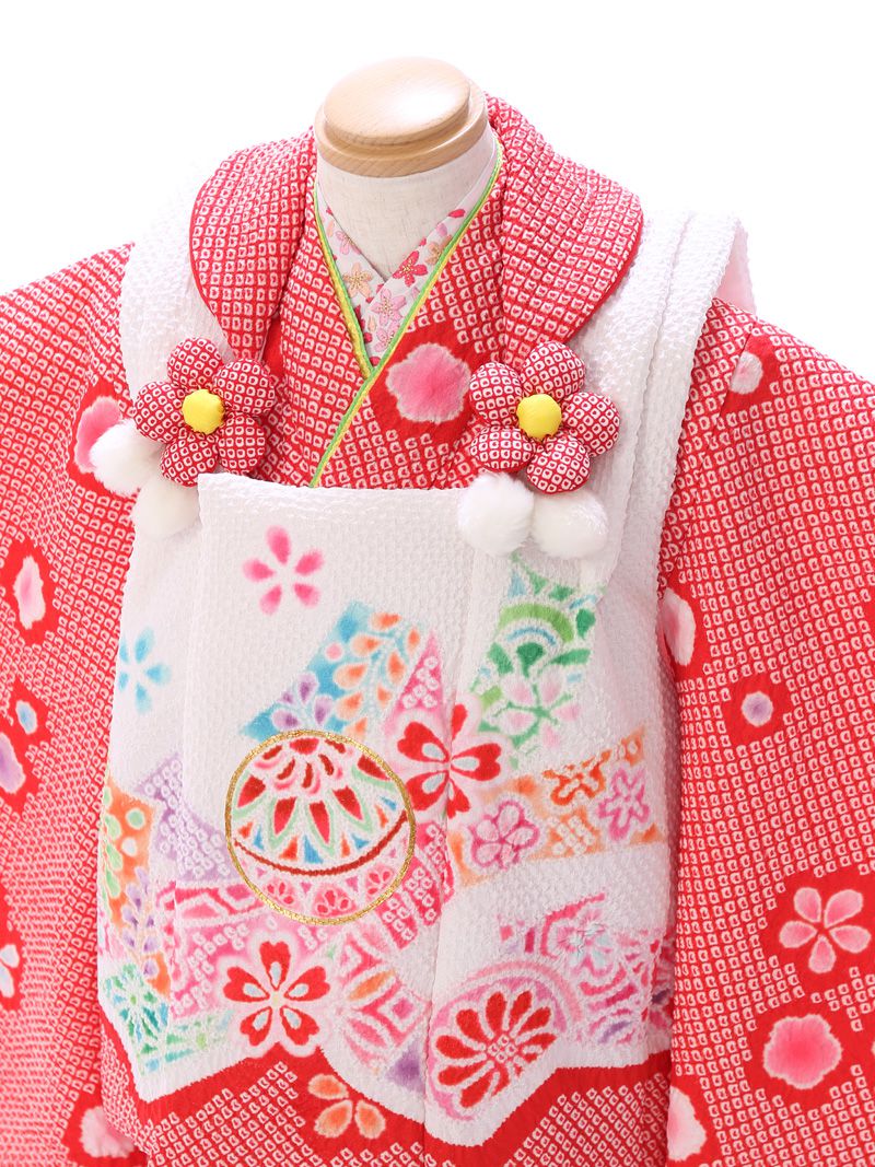 七五三|3歳女児|被布|対応身長:90~100cm|#E-H-484｜全国宅配可の「e