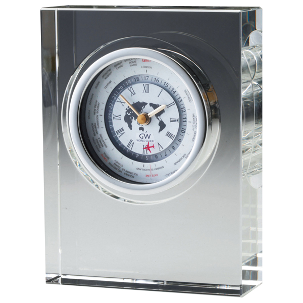 グラスワークス プリズム クロック(S) 7cm (GW1000-11008)