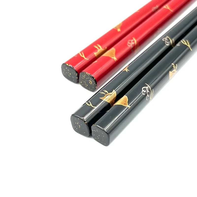 送料無料】山中塗 浜千鳥蒔絵 夫婦箸セット【桐箱入】 - お買い物