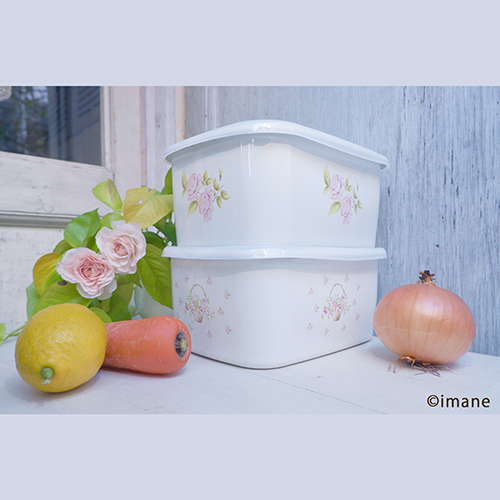 イマン ベジタブルストッカー【イマン、マニーと薔薇の雑貨のアン