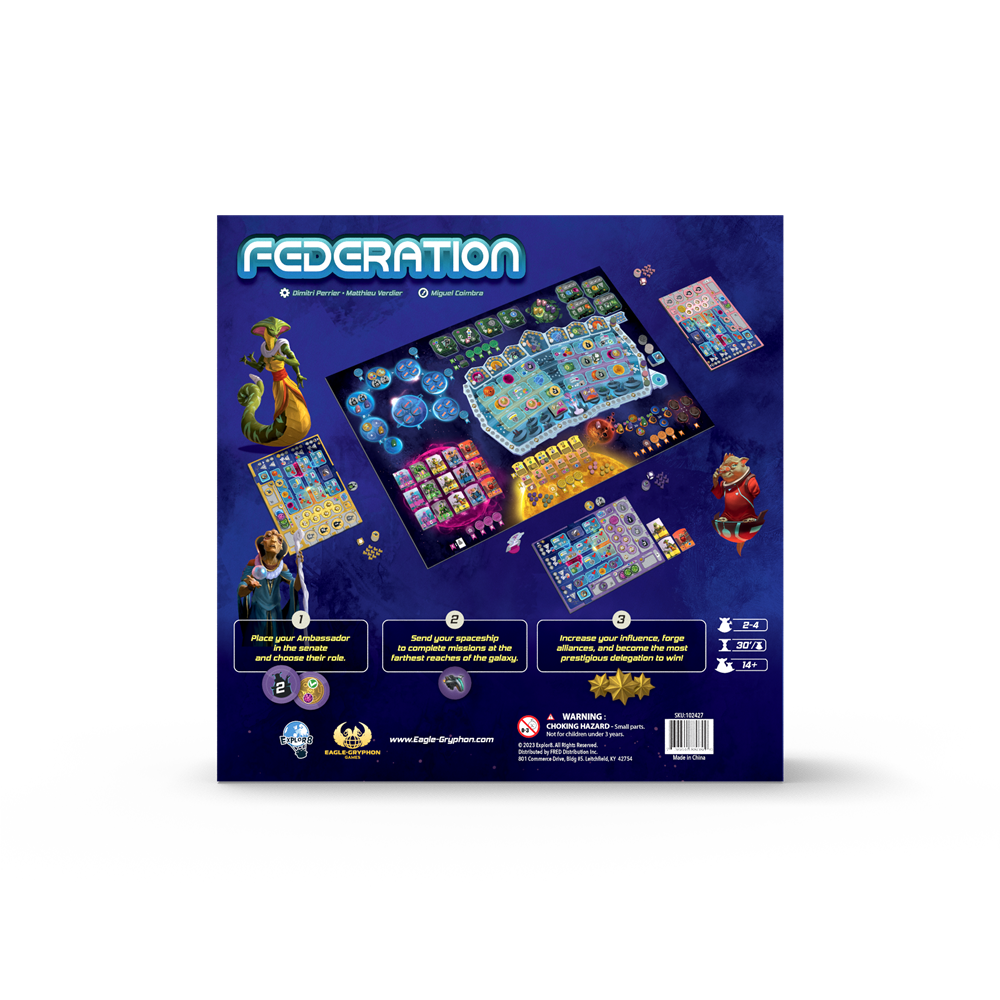 Buy Federation Deluxe Edition Online Today — Eagle-Gryphon Games