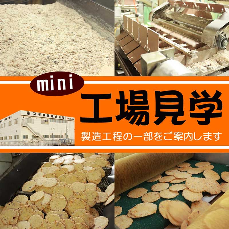 日本列島たこせんべいの日を3月8日に制定したスギ製菓工場直送「徳用無