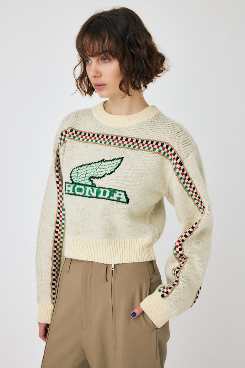 MOUSSY | HONDA JACQUARD ニットトップス (ニット ) |SHEL'TTER WEBSTORE