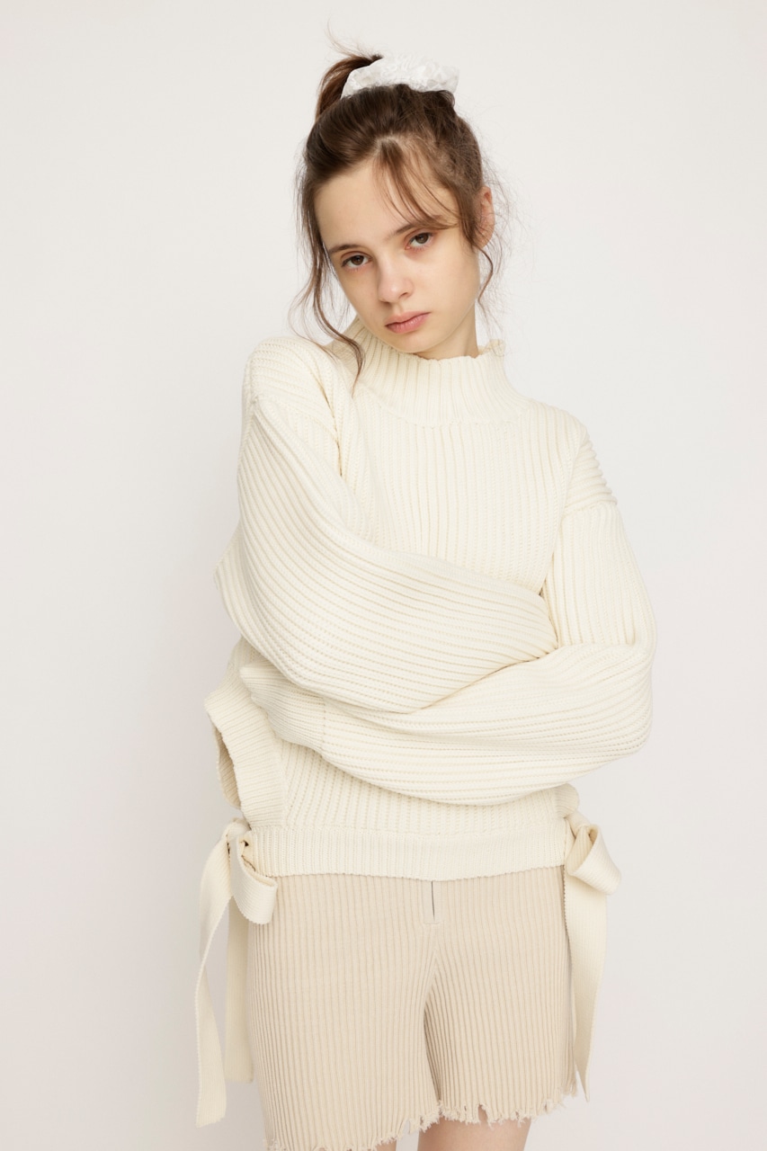 SLY | SIDE RIBBON LG トップス (ニット ) |SHEL'TTER WEBSTORE