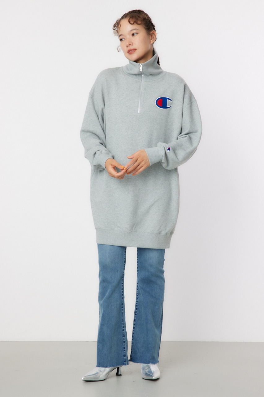 RODEO CROWNS WIDE BOWL | Champion ハーフジップスウェットワンピース