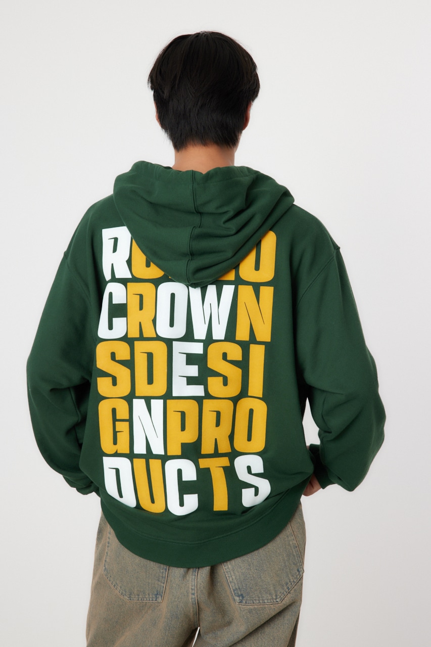 RODEO CROWNS WIDE BOWL | フロッキーバックロゴパーカー (スウェット