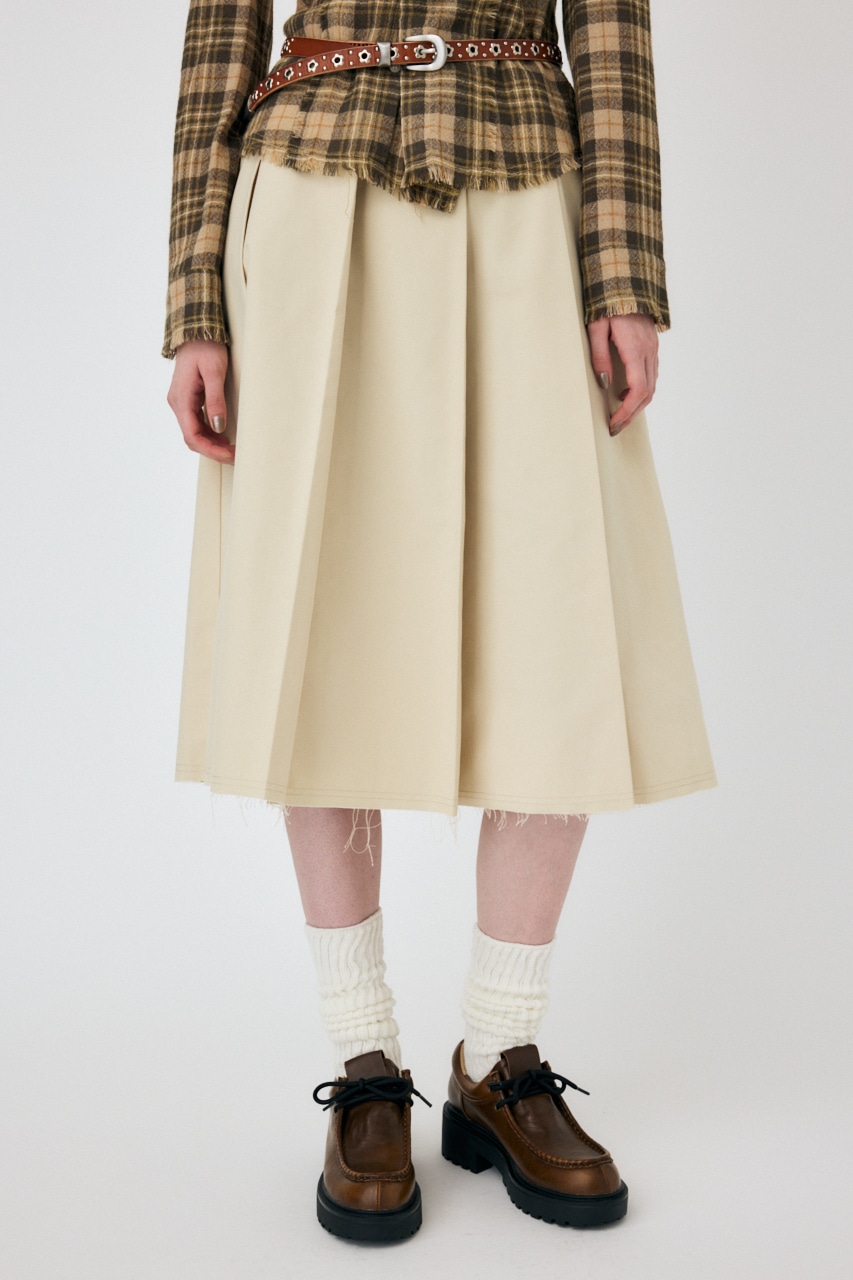 MOUSSY | PLEATS ミディタックスカート (スカート(ミディアム) ) |SHEL