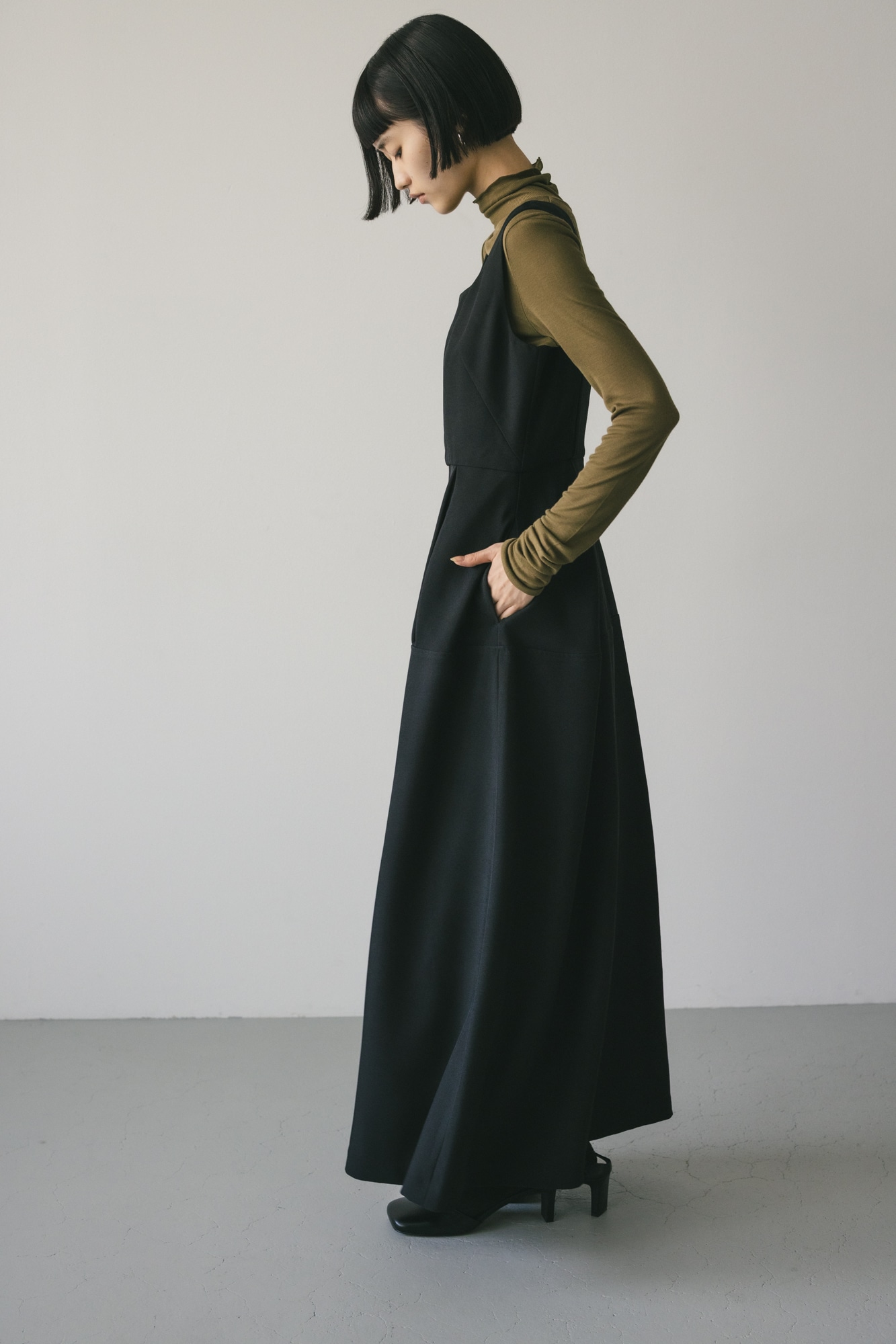 STYLEMIXER | フォルムタックワンピース (ワンピース(ミニ・ミディアム