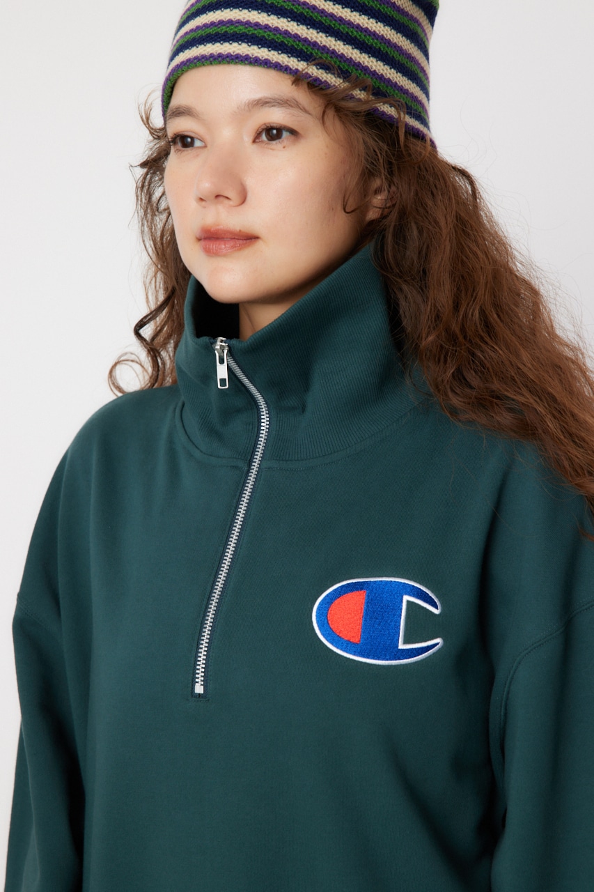 RODEO CROWNS WIDE BOWL | Champion ハーフジップスウェットワンピース