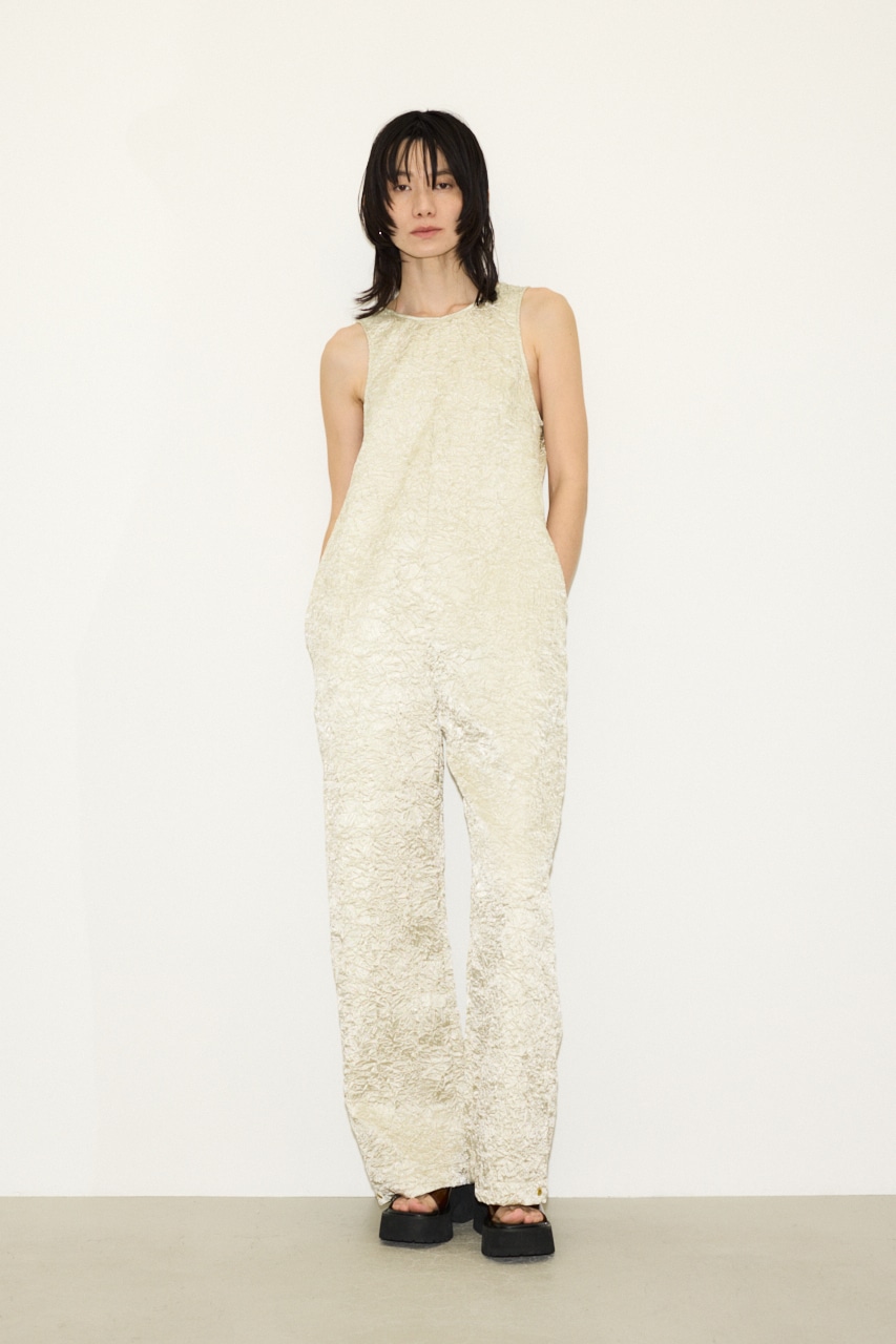 THROW by SLY | 【THROW】WRINKLE SATIN オールインワン