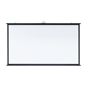 プロジェクタースクリーン （90インチ・ワイド・壁掛け・巻き上げ