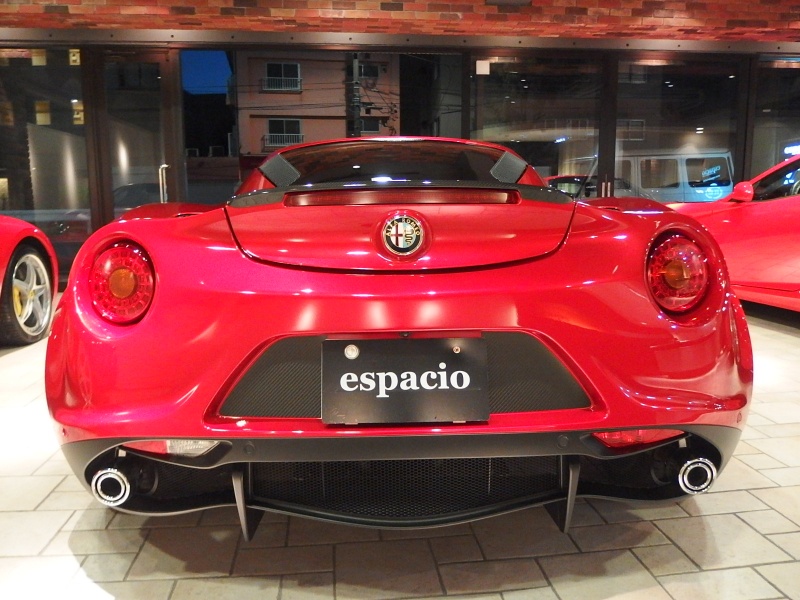 アルファロメオ 4C 4C Launch Edition 世界限定1,000台、国内限定100台