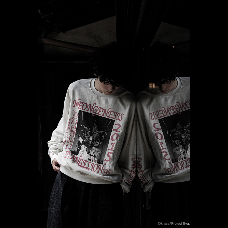 EVANGELION:95】0055 Sweat /WHITE(M WHITE): ファッション