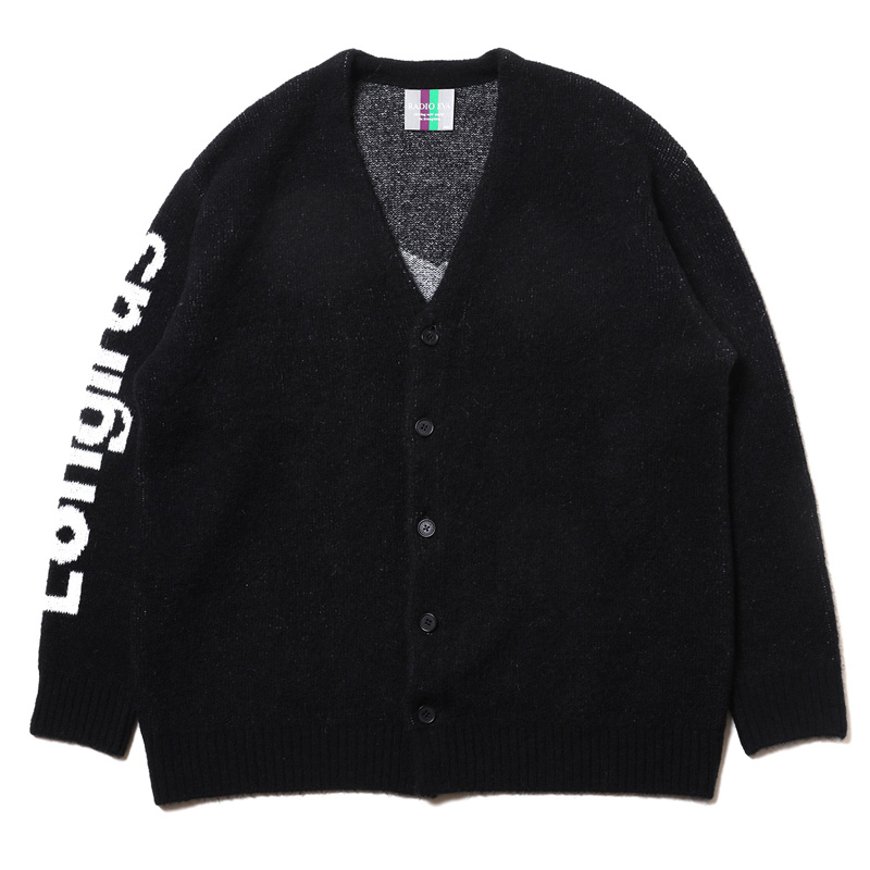 RADIO EVA 761 EVANGELION XIII KNIT CARDIGAN/BLACK(BLACK
