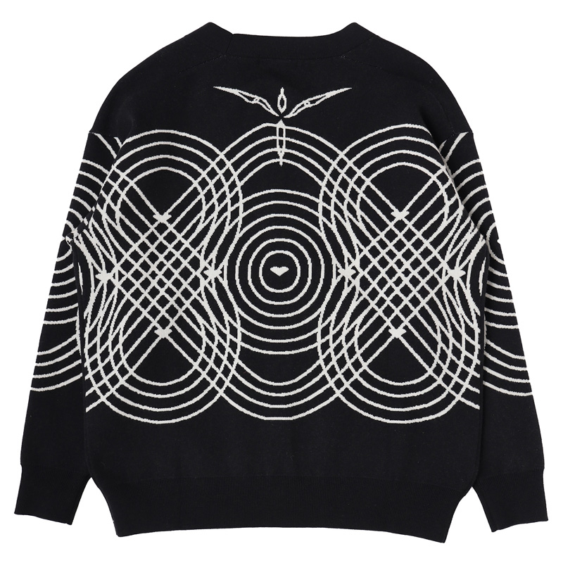 EVANGELION:95】0006 Cardigan/BLACK(S BLACK): ファッション