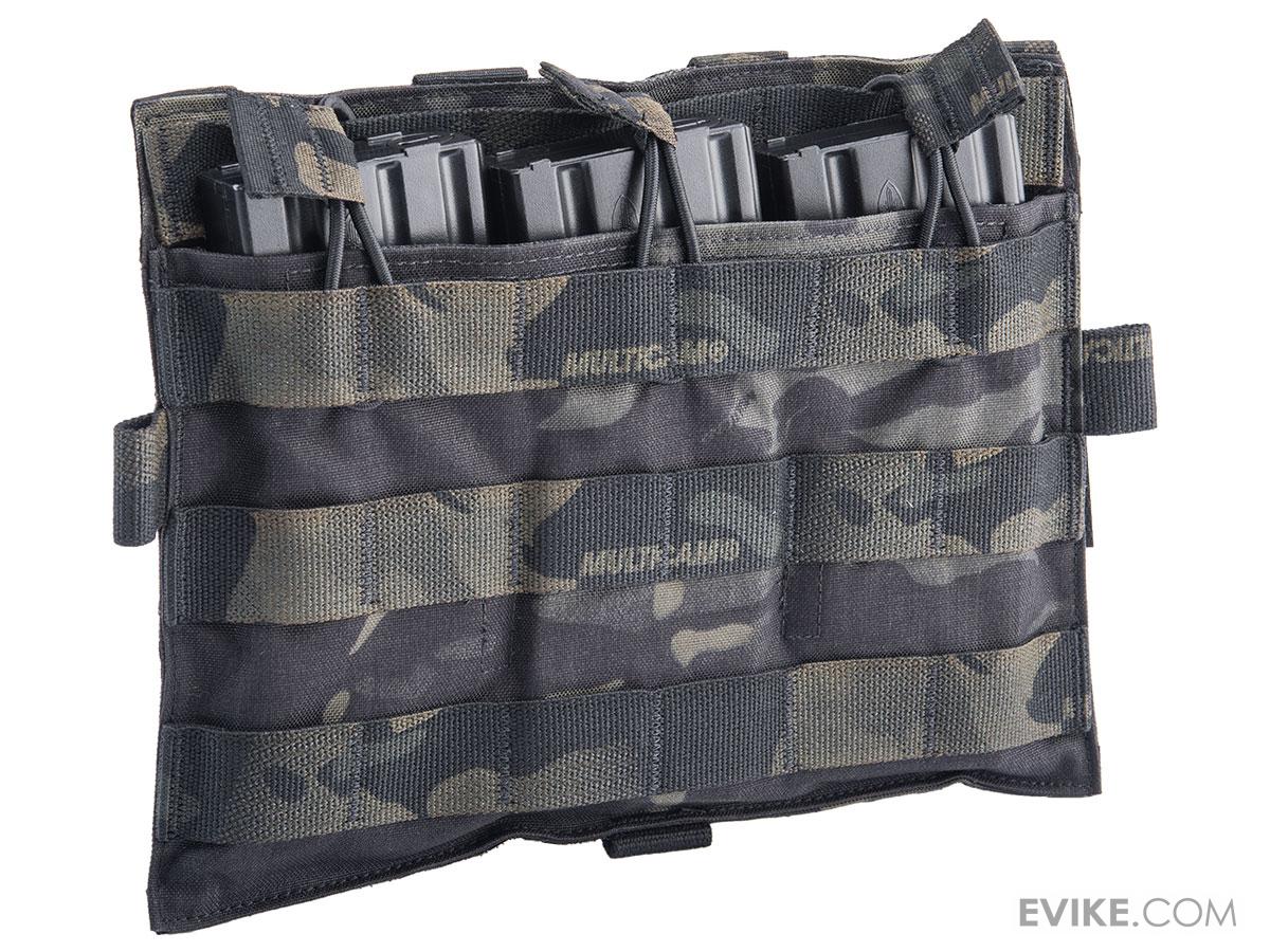 Crye Precision AVS Detachable M4 Flat Flap (Color: Multicam Black