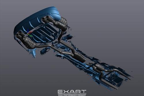 ワンオフマフラー製作】C63AMG バルブ切替機能付きマフラー製作